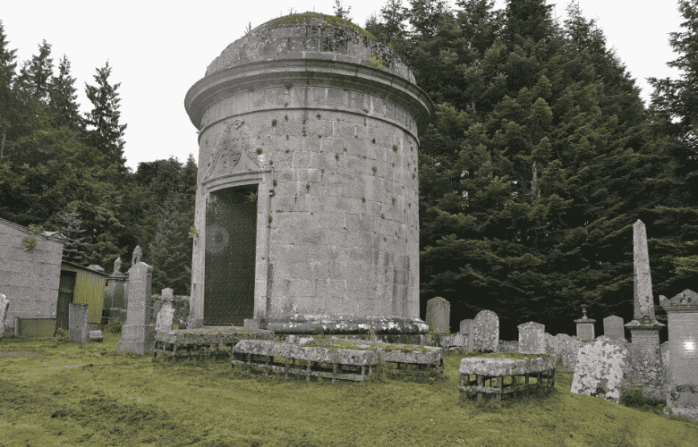 Mausoleum of Elyza Fraser Cluny Aberdeenshire