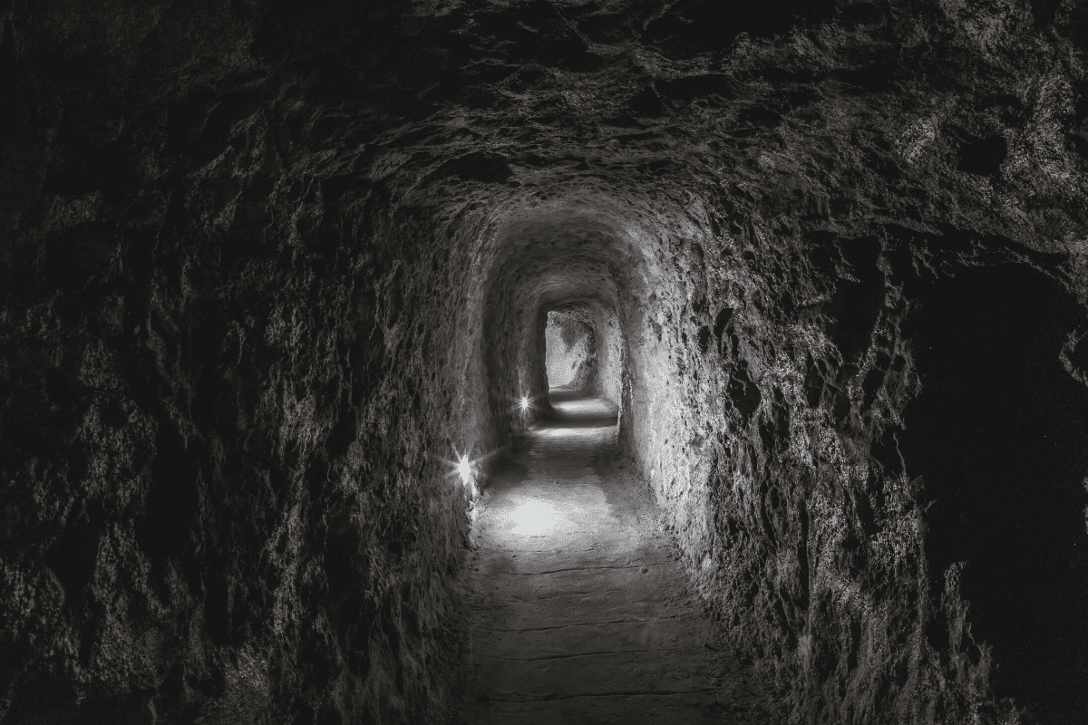 A Tunnel Beneath The City of Edinburgh